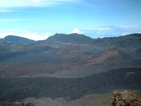 Haleakala crater