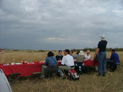 Masai Mara Champagne Brunch