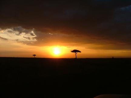 Masai Mara sunset